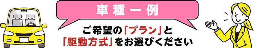 フラット7 車両一例